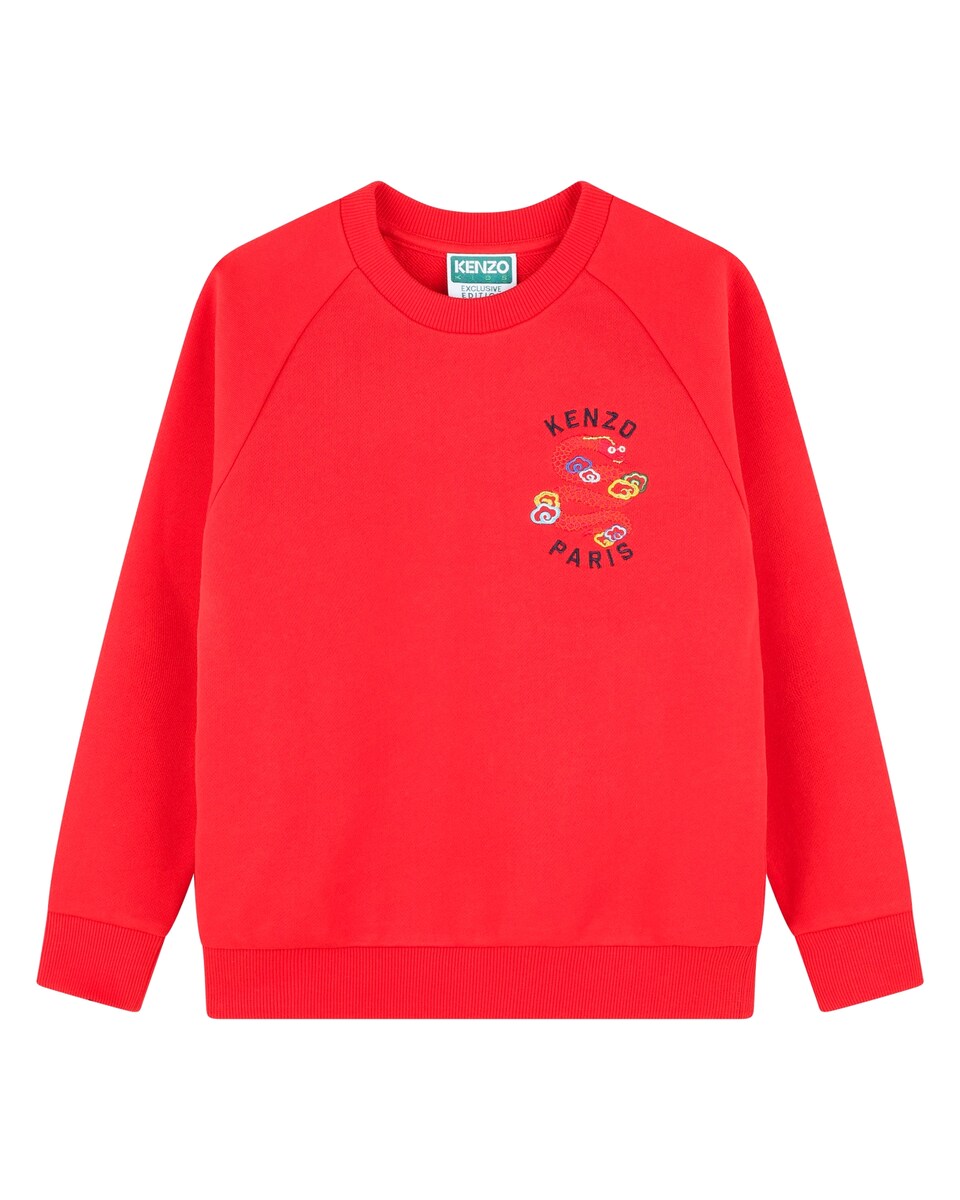 Sudadera de algodón con bordados · Kenzo Kids · El Corte Inglés