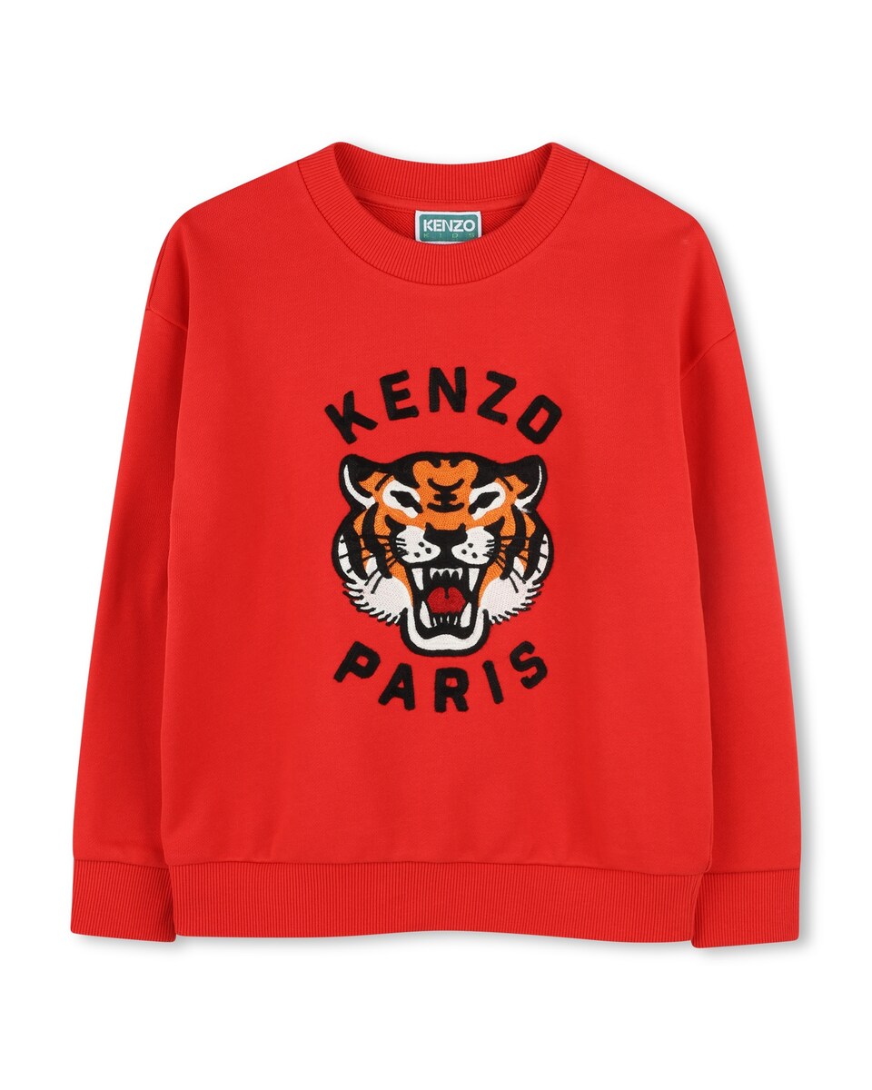 Sudadera de bebé de algodón con bordado frontal · Kenzo Kids · El