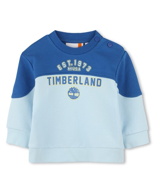 Imagen 0 de Sudadera de bebé niño en color azul de manga larga