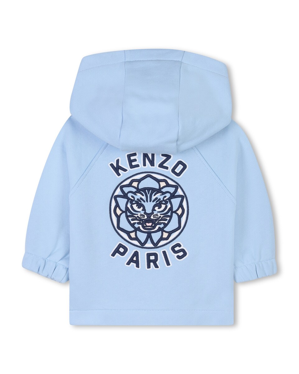 Sudadera de niño con capucha y cremallera · Kenzo Kids · El Corte