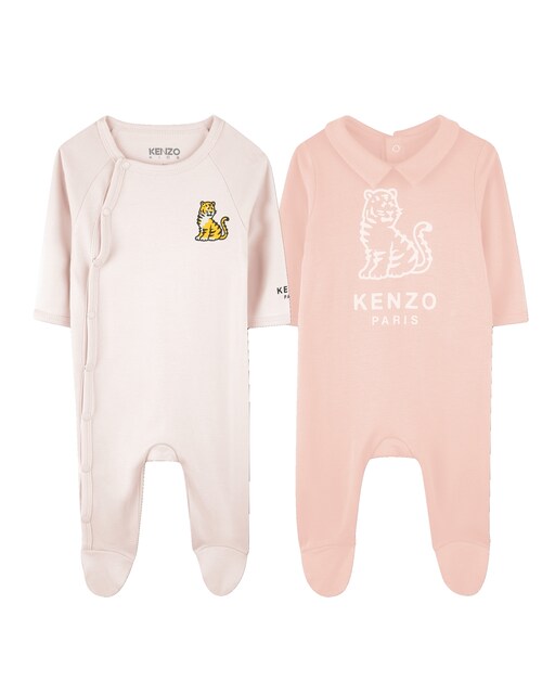 Imagen 0 de Pack de 2 pijamas de bebé 100% algodón de manga larga