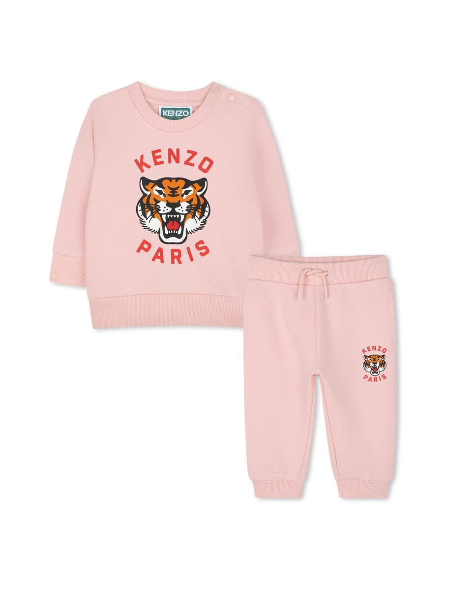 Chándal de bebé con dibujo frontal 100% algodón · Kenzo Kids · El
