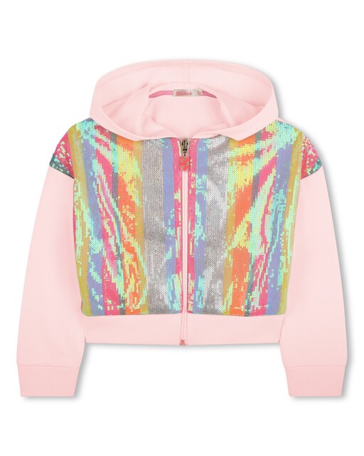 Imagen 0 de Chaqueta de bebé niña con capucha y cierre de cremallera