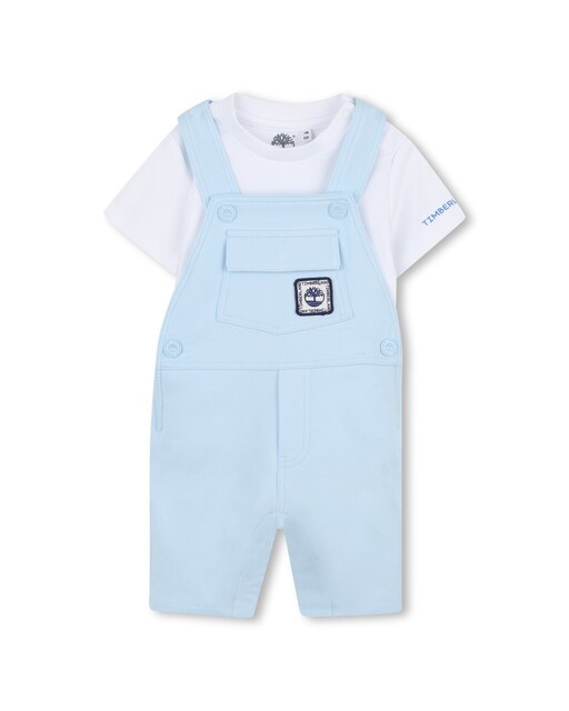 Imagen 0 de Conjunto de bebé niño de camiseta de manga corta y mono