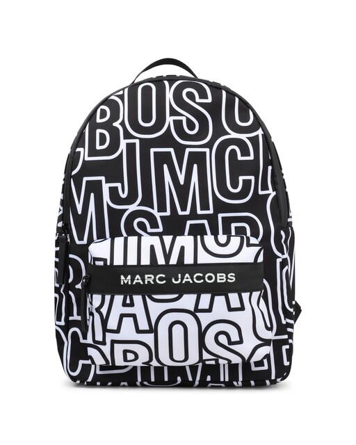 Imagen 0 de Mochila de niño con estampado monograma y bolsillo frontal