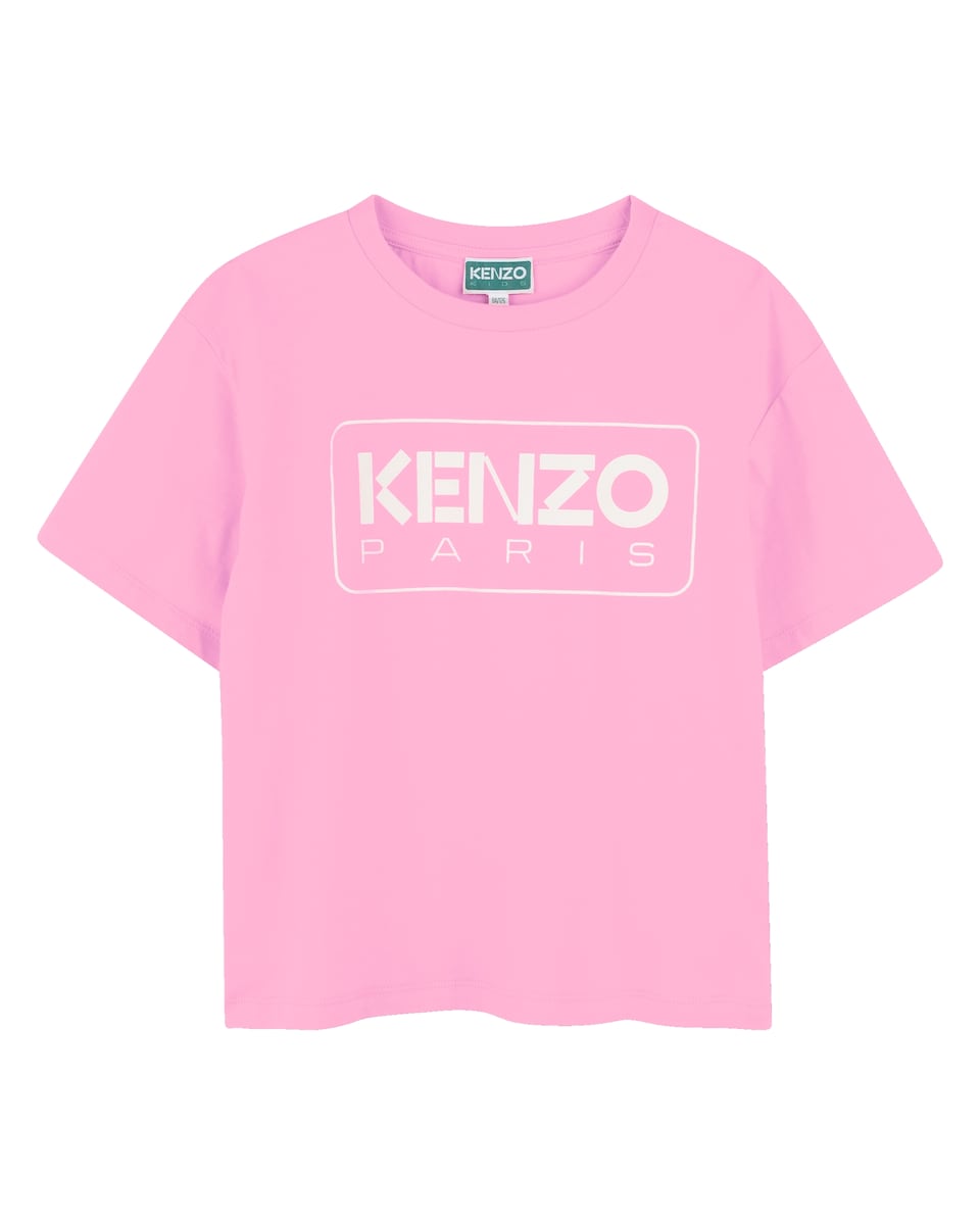 Kenzo Kids Camisetas Kenzo NiÃ±o Camiseta De Niña En Color Rosa De