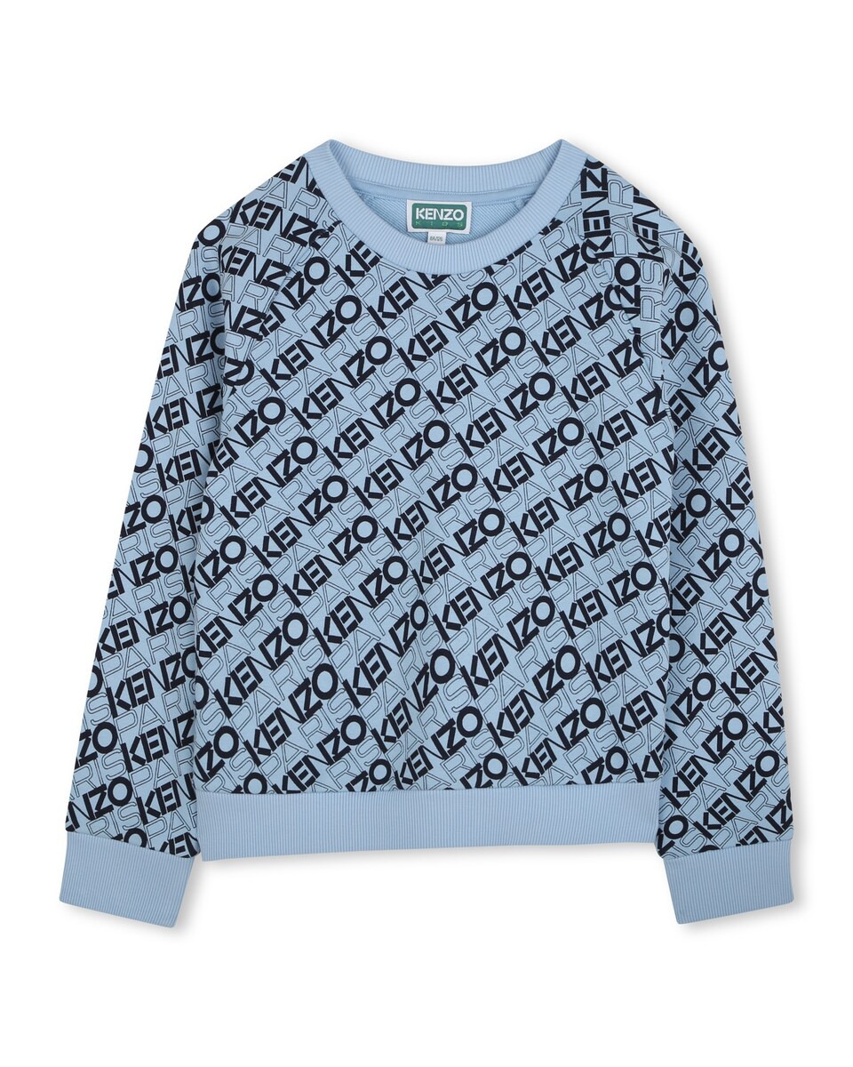 Sudadera de bebé de algodón con estampado monograma · Kenzo Kids