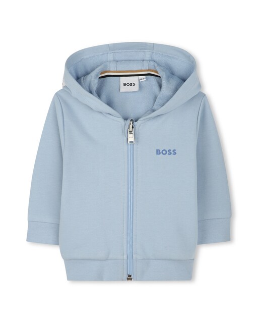 Imagen 0 de Sudadera de bebé niño con capucha y cremallera