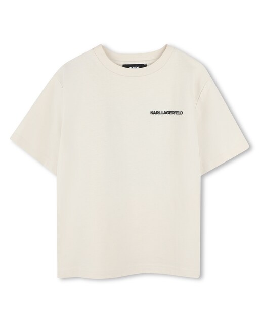 Imagen 0 de Camiseta de bebé niño de algodón con ilustración trasera