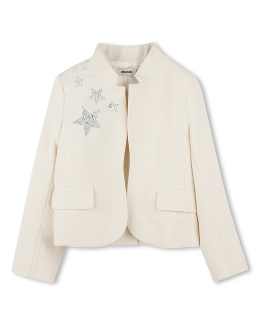 Imagen 0 de Blazer de niña con estrellas de strass