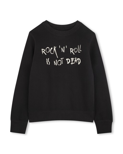 Imagen 0 de Sudadera de algodón con cuello redondo
