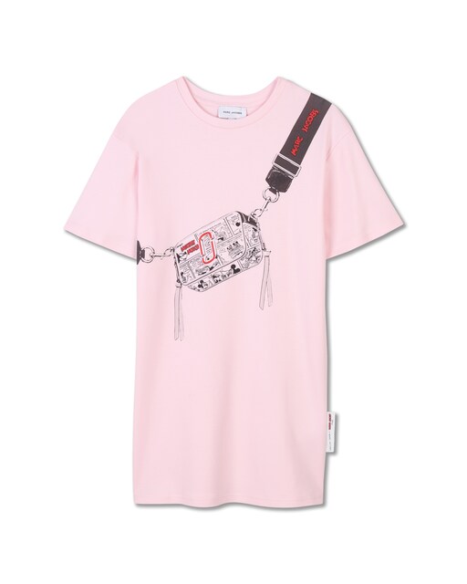 Imagen 0 de Vestido de niña en color rosa de algodón