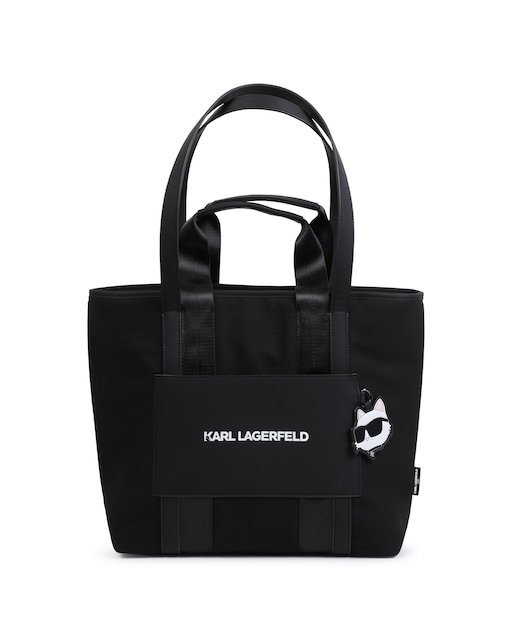 Imagen 0 de Bolso shopper de niña combinado con asas dobles