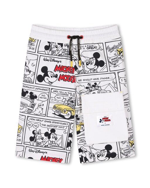 Imagen 0 de Bermuda de bebé niño de algodón con estampado all over