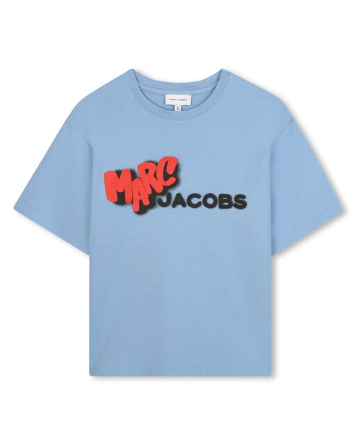 Imagen 0 de Camiseta de niño en color azul de algodón