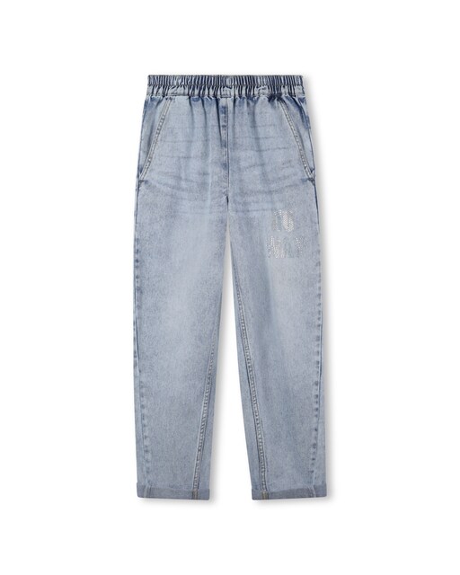 Imagen 0 de Vaquero de niña en color azul de algodón