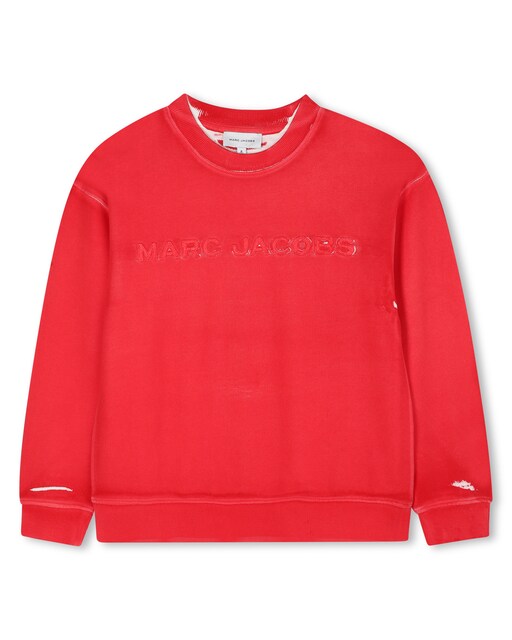 Imagen 0 de Sudadera de en color rojo de algodón