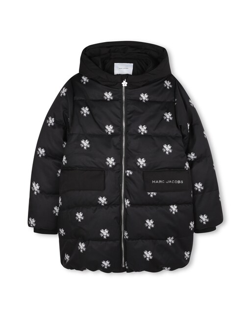 Imagen 0 de Abrigo de niña en color negro de manga larga