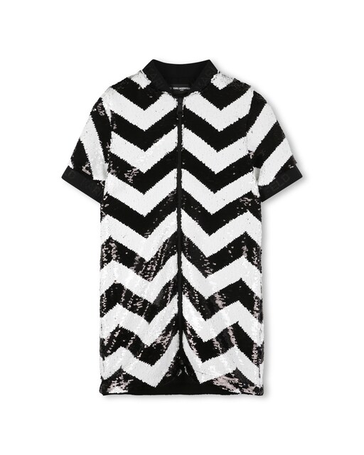 Imagen 0 de Vestido de niña en color multicolor de manga corta