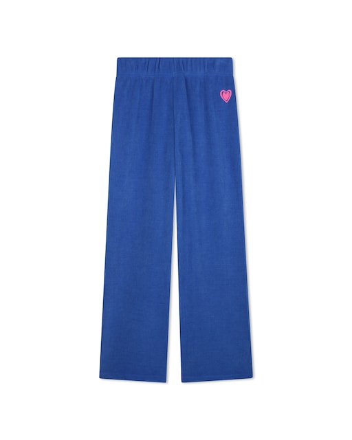 Imagen 0 de Pantalón deportivo de niña en color azul liso