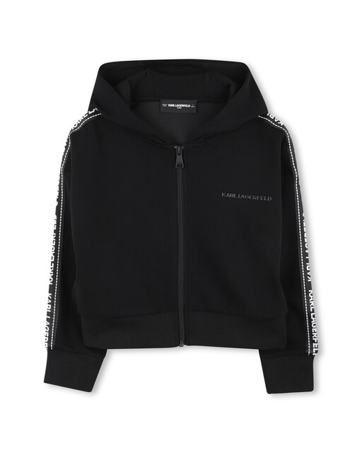 Imagen 0 de Sudadera de niña en color negro de manga larga