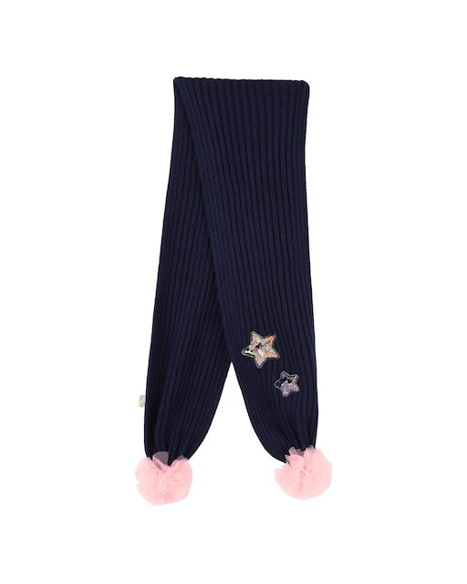 Imagen 0 de Bufanda de niña azul en acrílico