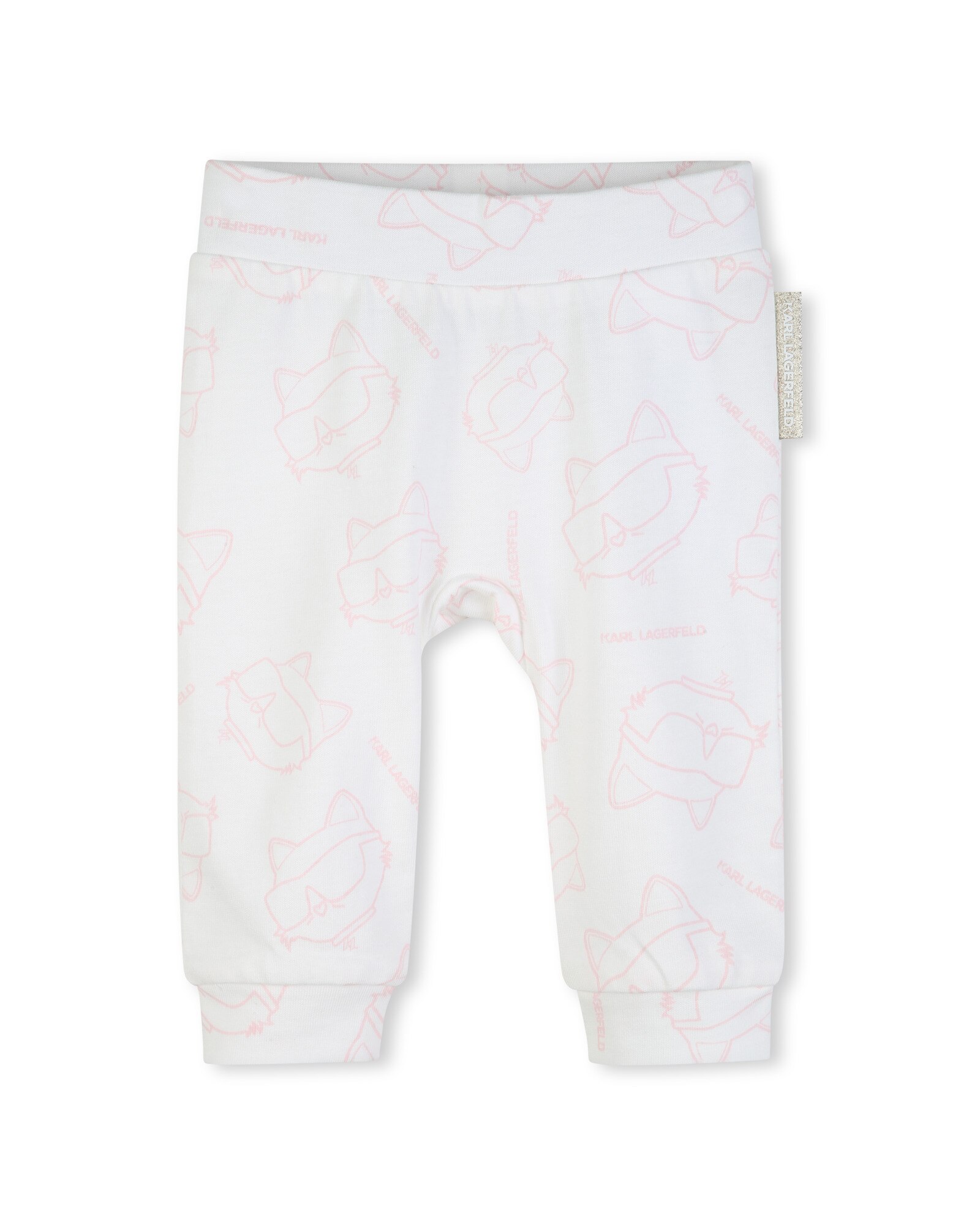 Conjunto de bebé niña liso en algodón - Karl Lagerfeld Kids - Natural Natural-5