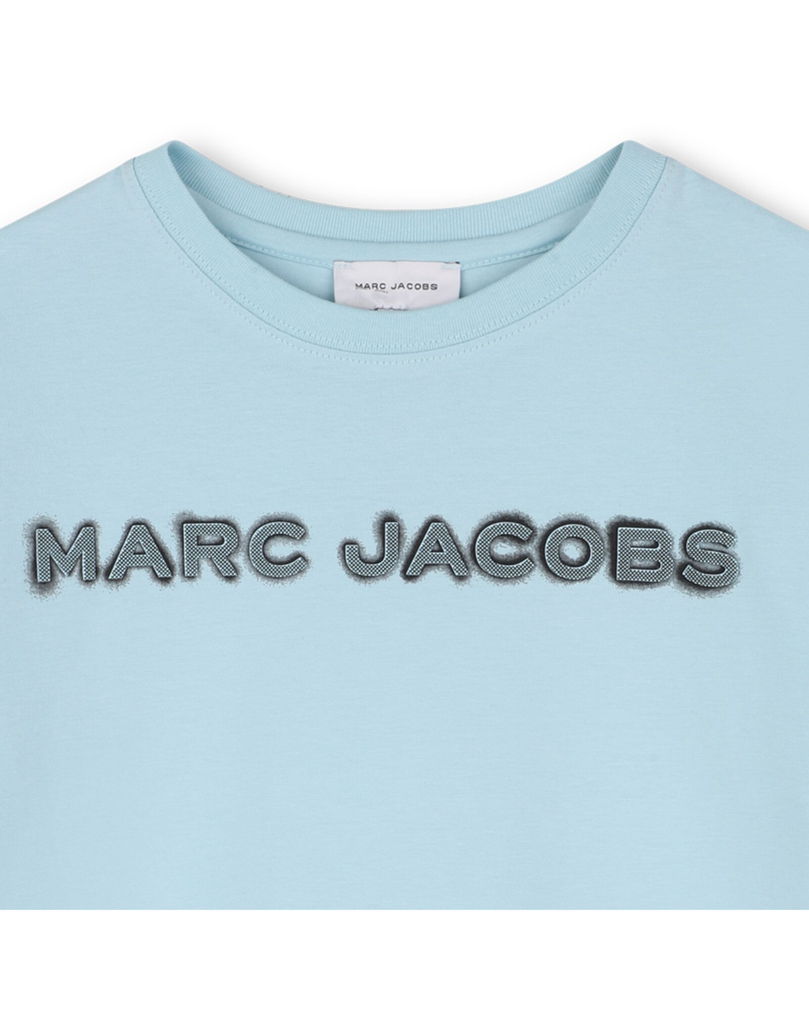 Camiseta de bebé niño de manga corta con dibujo frontal en algodón - Marc Jacobs - Natural Natural-2