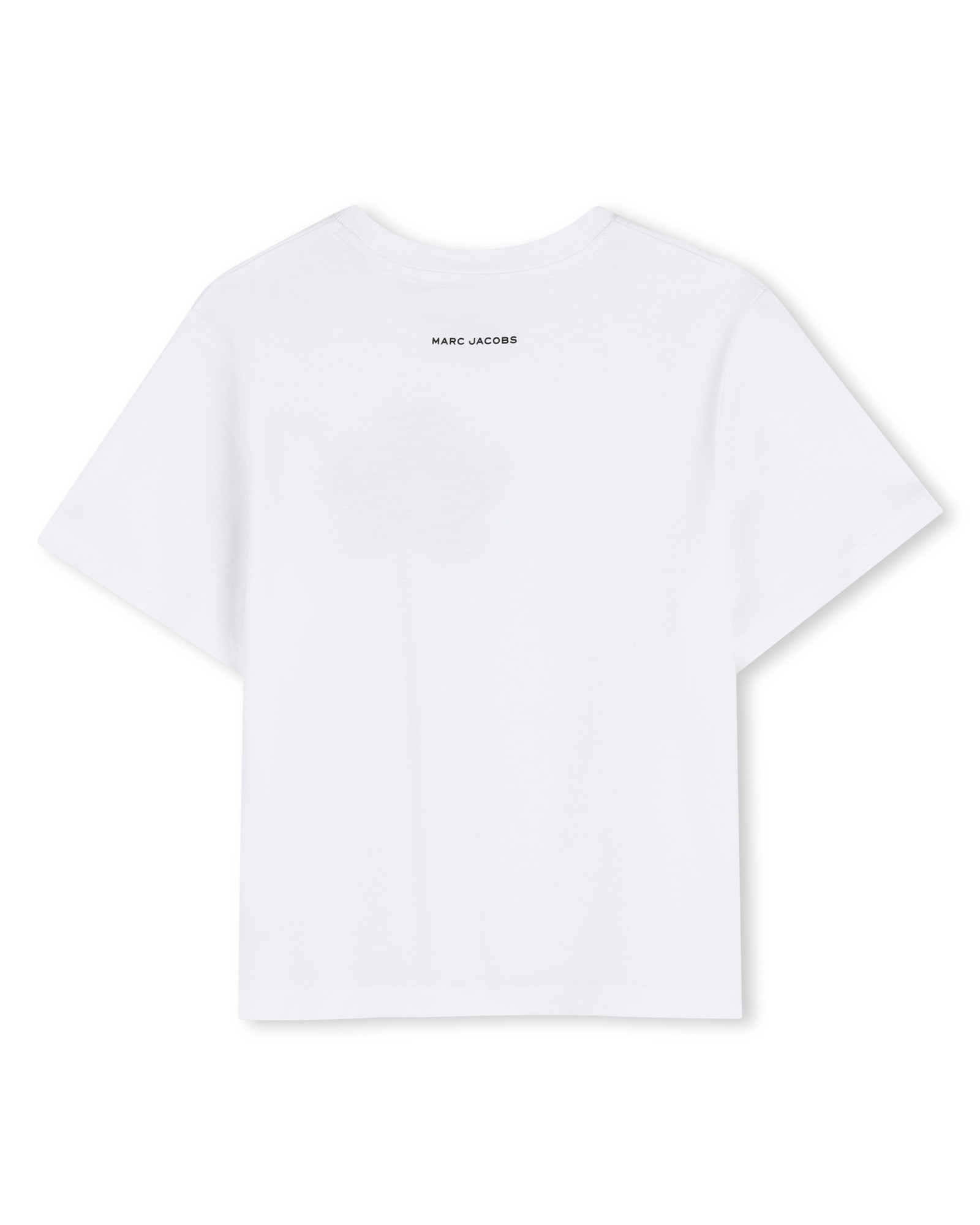 Camiseta de bebé niña de manga corta con dibujo frontal en algodón - Marc Jacobs - Blanco Blanco-5
