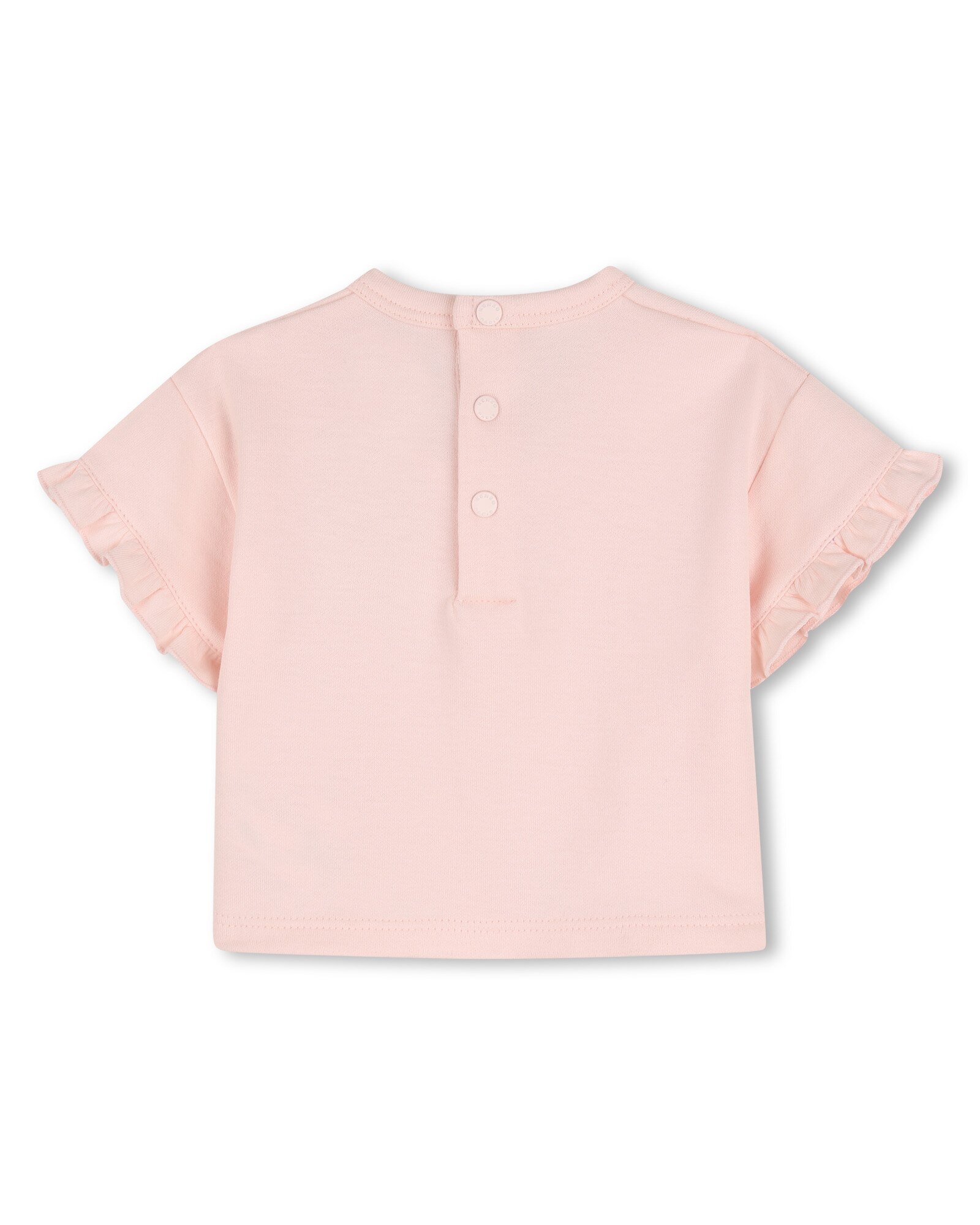 Conjunto de bebé niña de manga corta liso en algodón - Kenzo Kids - Natural Natural-4
