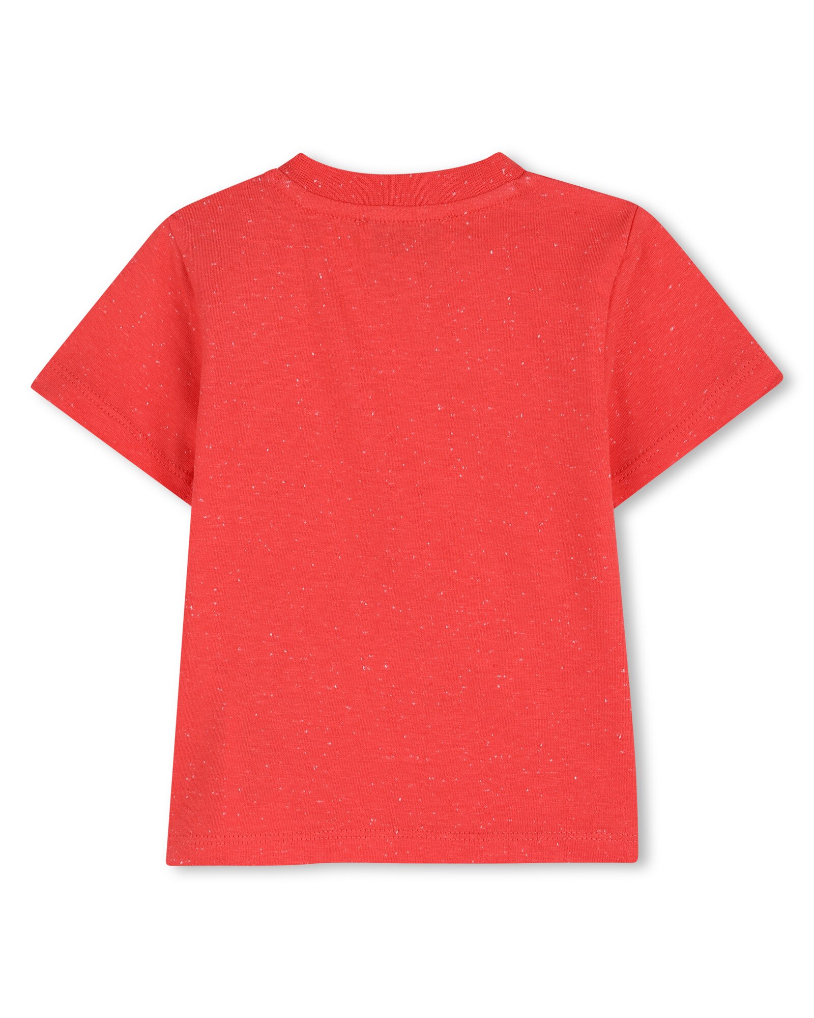 Camiseta de bebé niño de manga corta con animal print en algodón - Kenzo Kids - Rojo Rojo-3