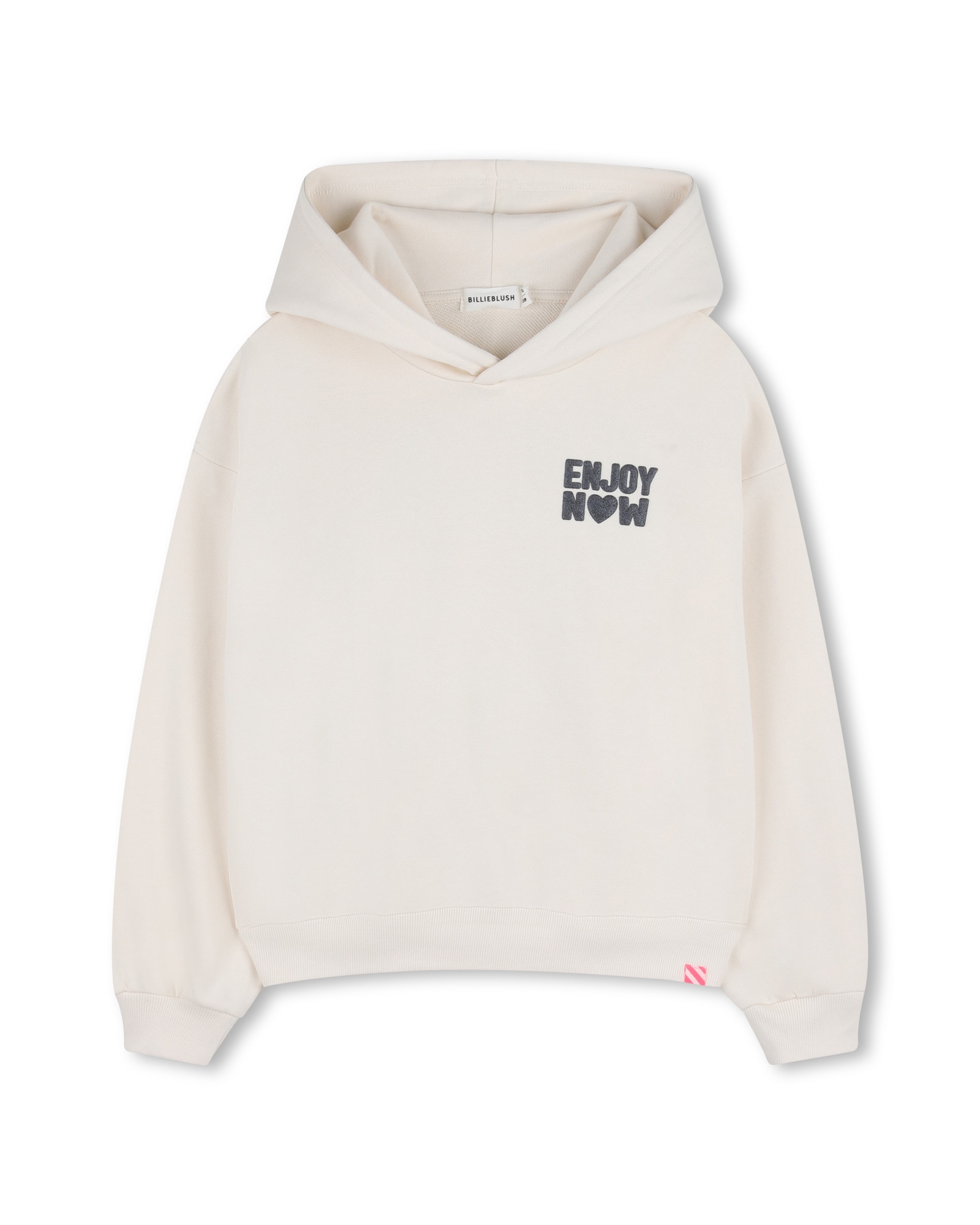 Sudadera de niña con capucha con estampado grande