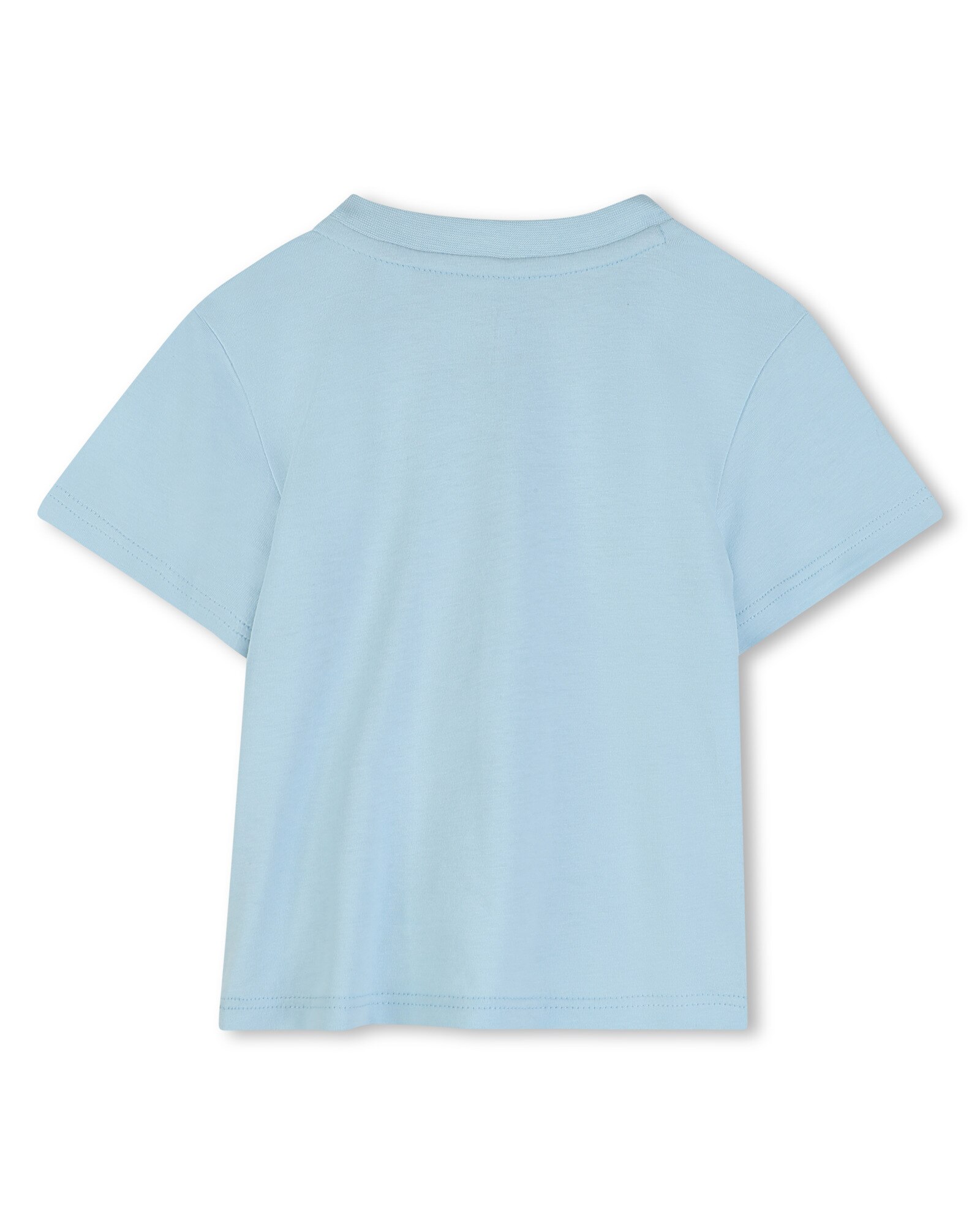 Camiseta de bebé niño de manga corta abstracto en algodón - Timberland - Azul celeste Azul celeste-3