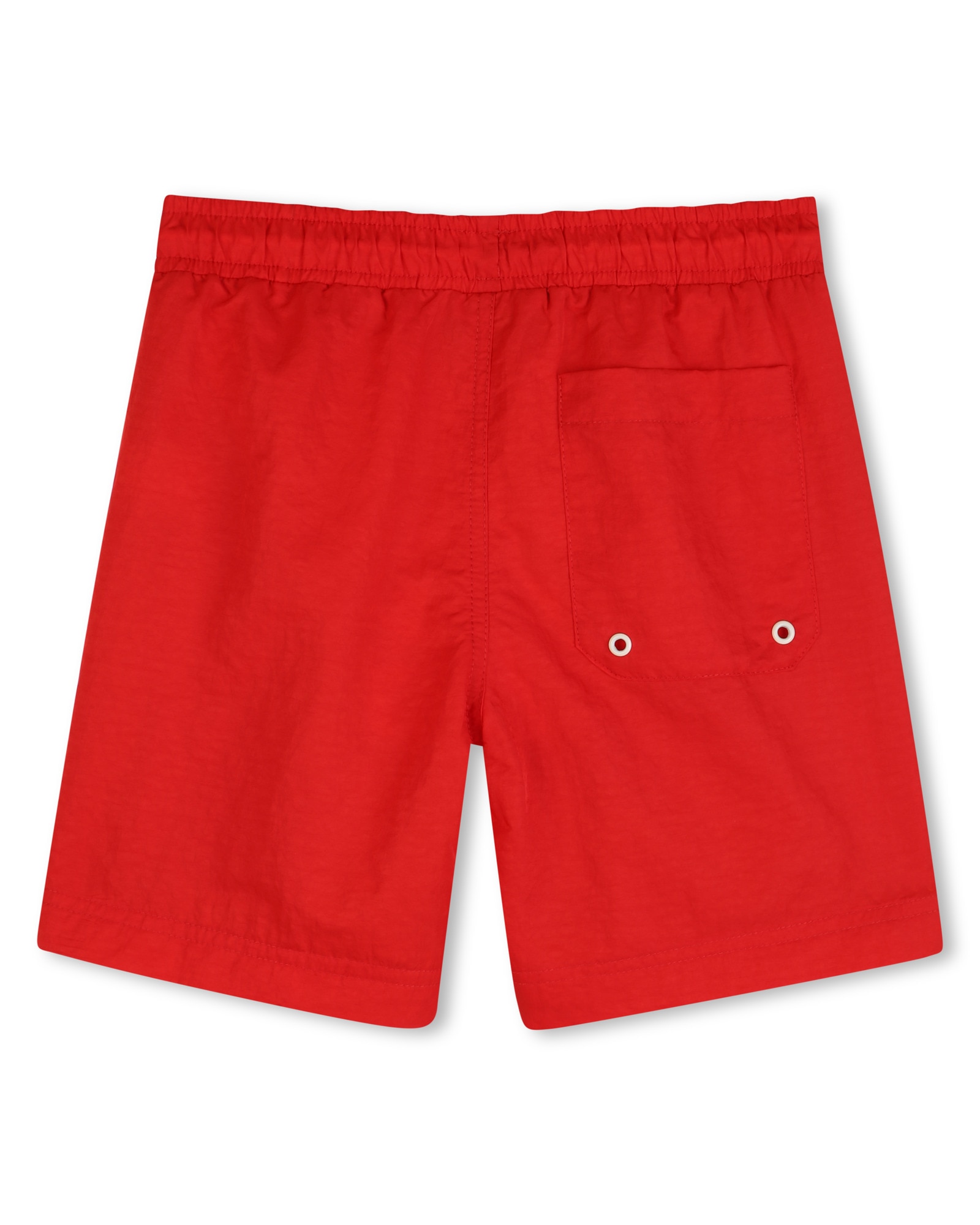 Bañador de niño liso en poliamida - Timberland - Rojo Rojo-3