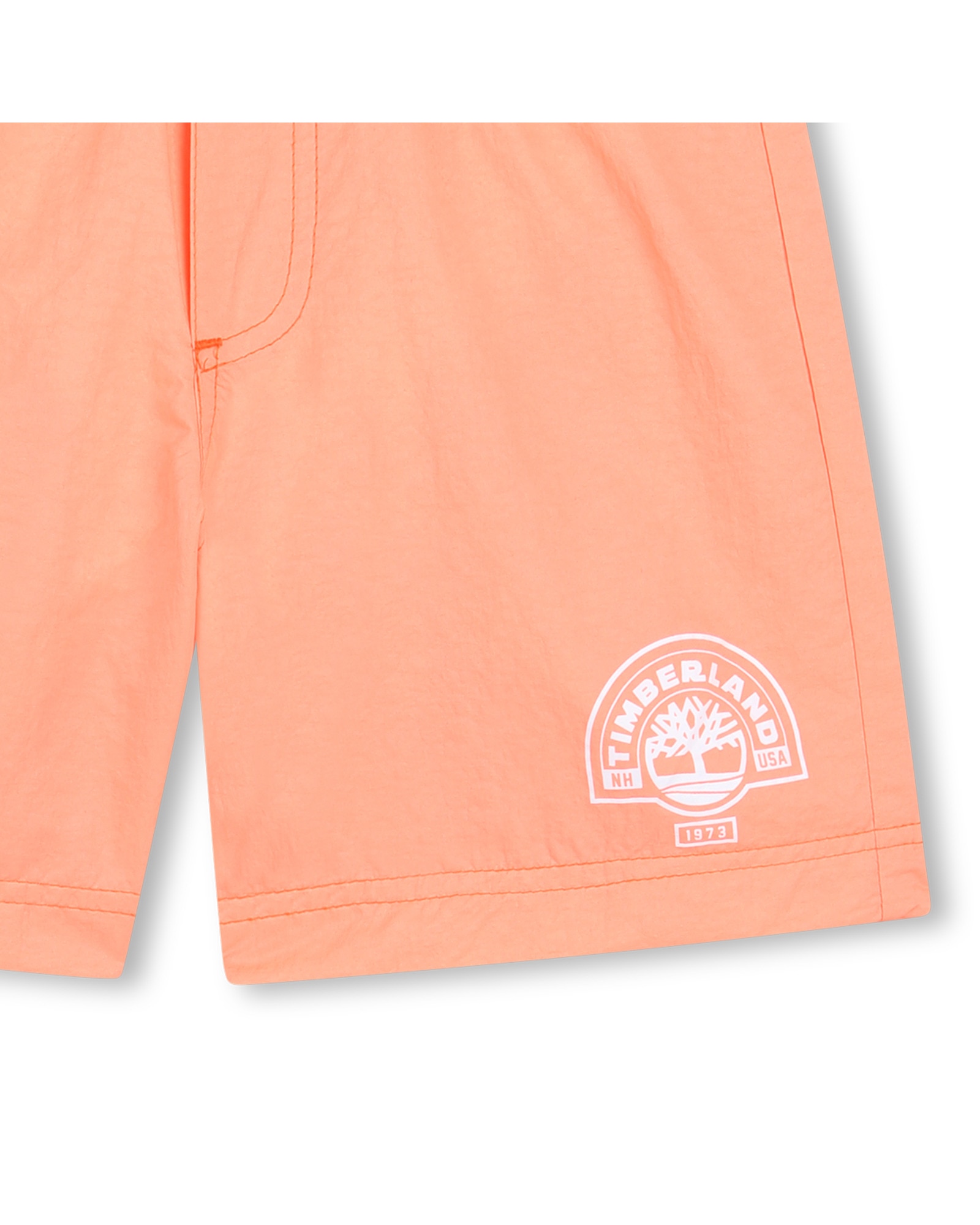 Bañador de niño liso en poliamida - Timberland - Naranja claro Naranja claro-2