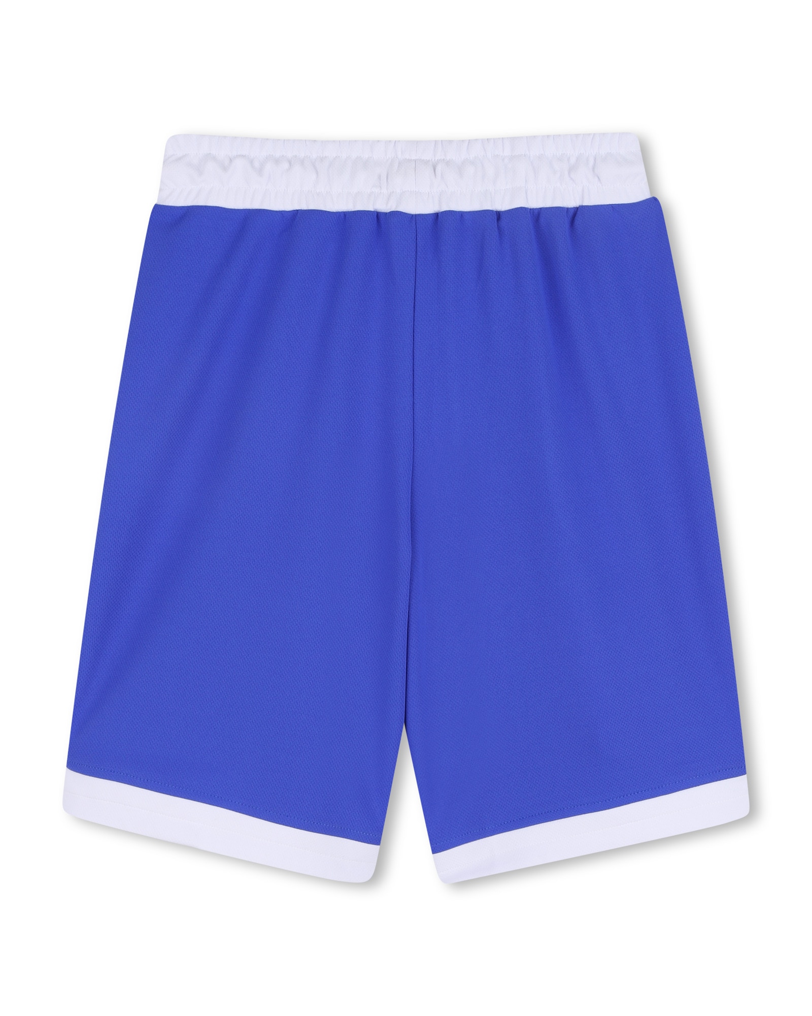 Pantalón corto unisex de algodón con estampado geométrico - DKNY - Azul Azul-5