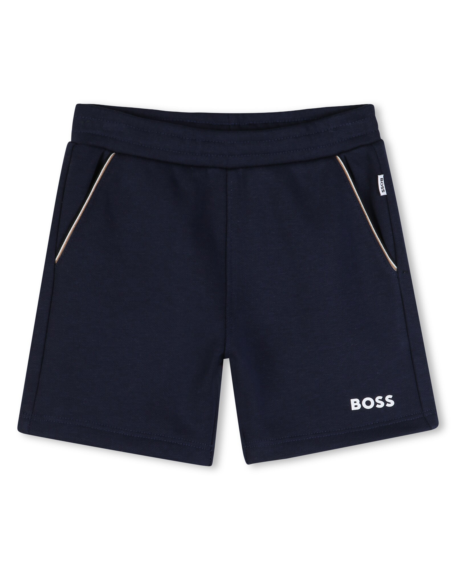 Conjunto de bebé niño de manga corta con dibujo frontal en algodón - BOSS Kidswear - Azul Azul-5