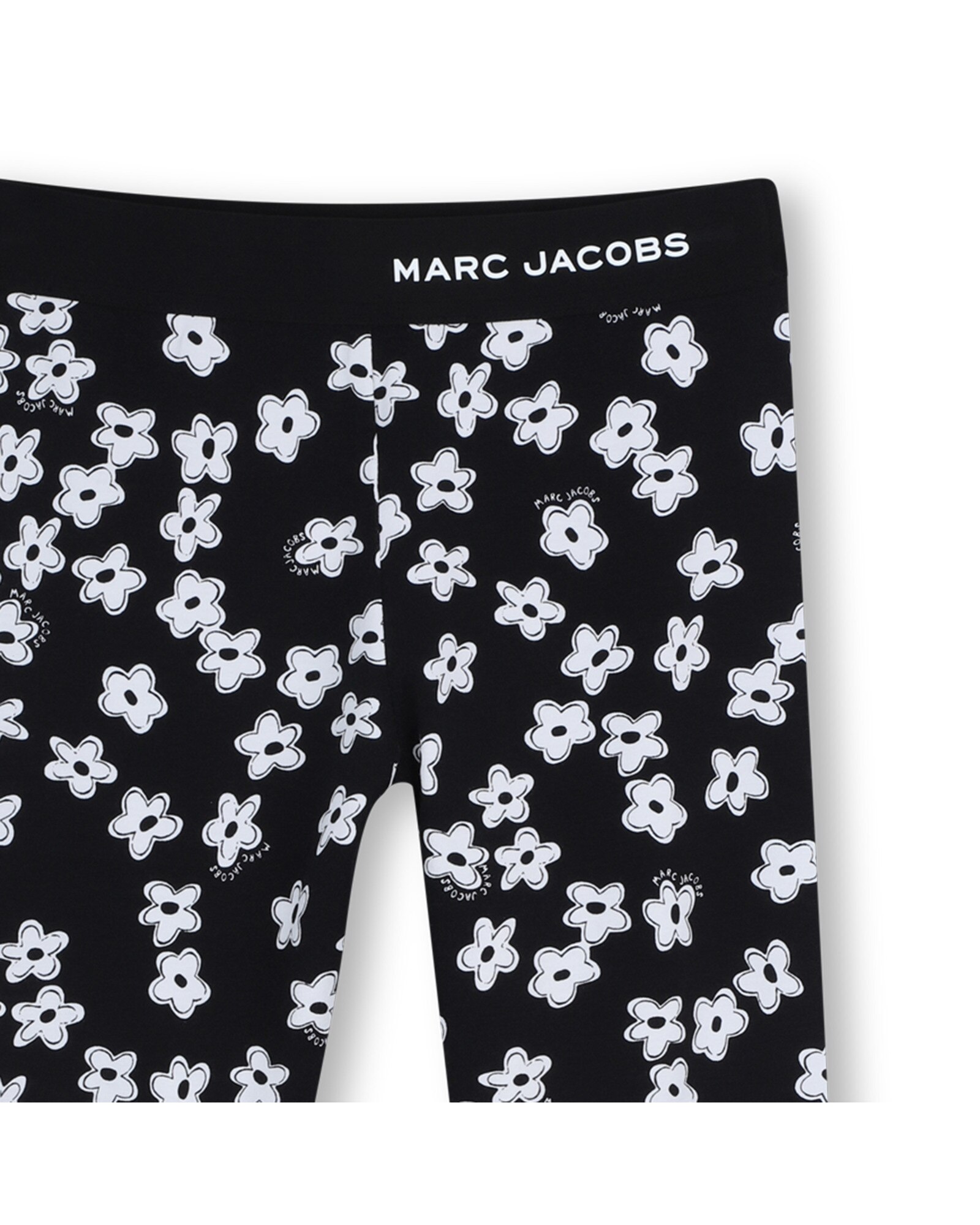 Pantalón deportivo de niña con dibujo frontal en algodón - Marc Jacobs - Negro Negro-4