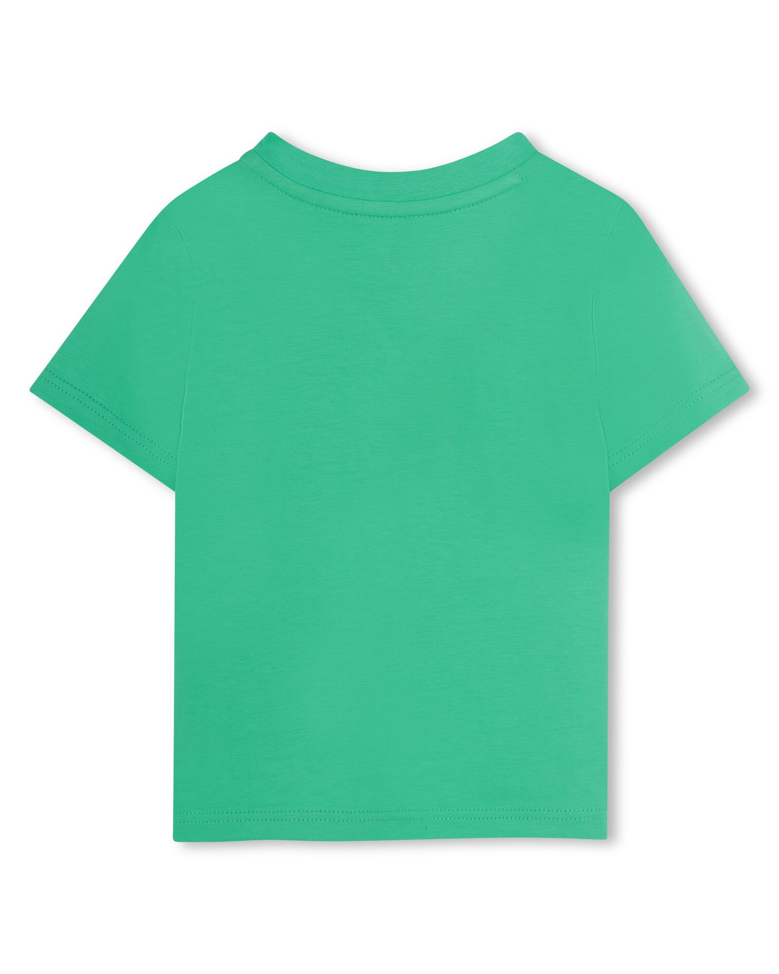 Camiseta de bebé niño de manga corta con dibujo frontal en algodón - Timberland - Verde Verde-3