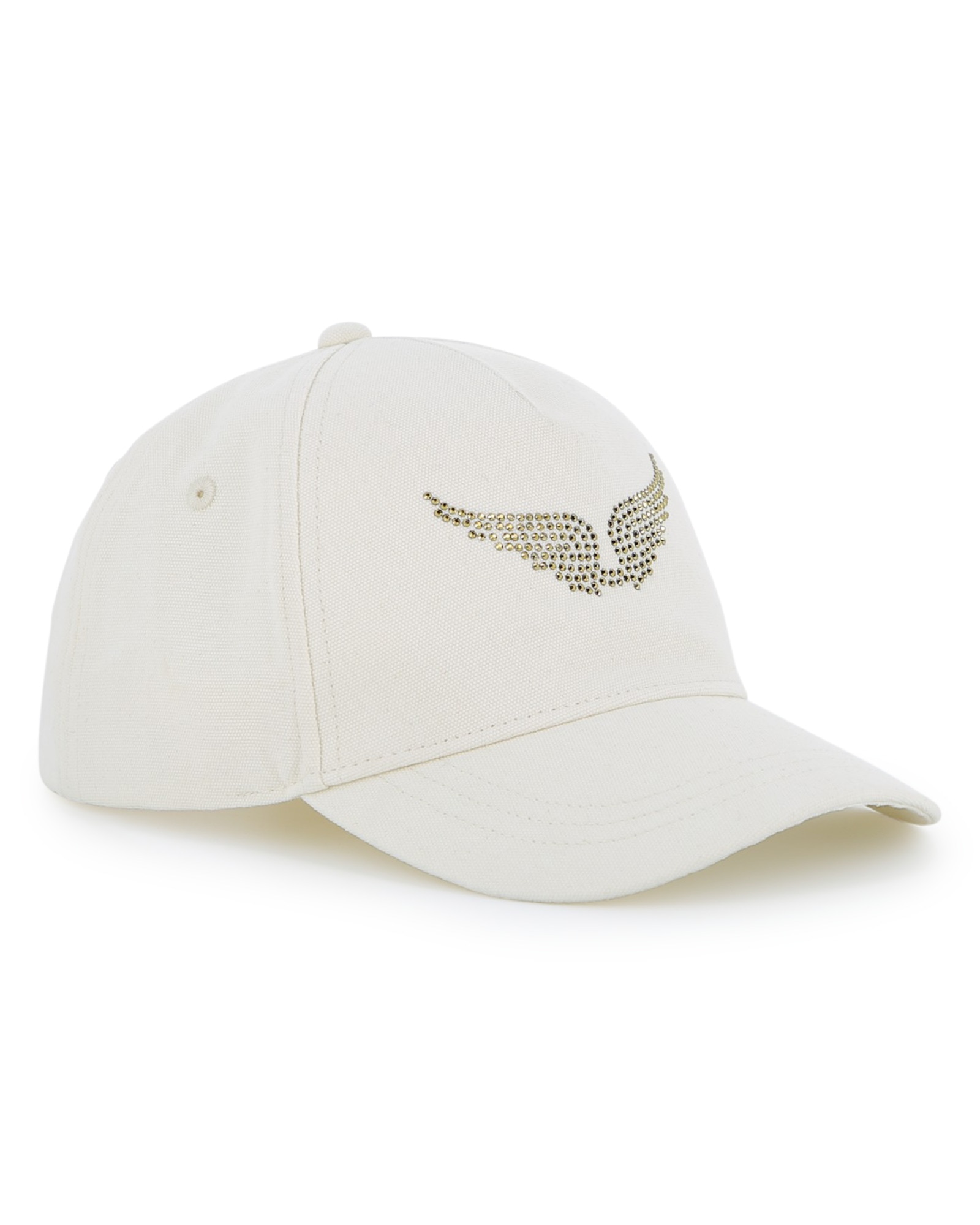 Gorra de niña en algodón con dibujo frontal - Zadig & Voltaire - Natural Natural-1