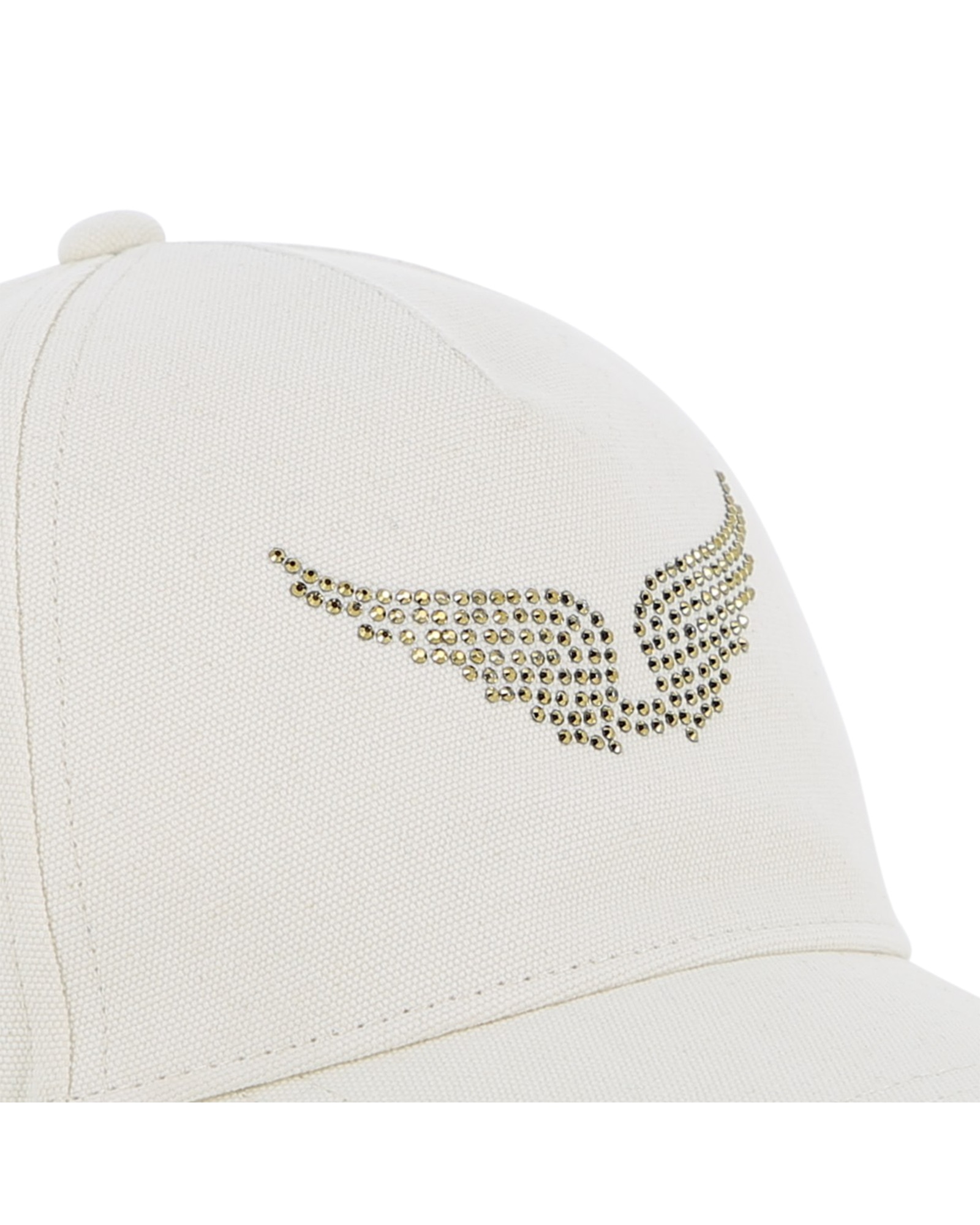 Gorra de niña en algodón con dibujo frontal - Zadig & Voltaire - Natural Natural-5