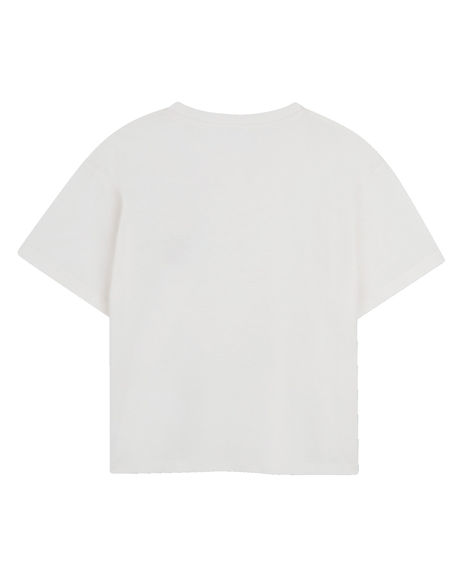 Camiseta de niña de manga francesa con flores en algodón - Kenzo Kids - Blanco Blanco-4