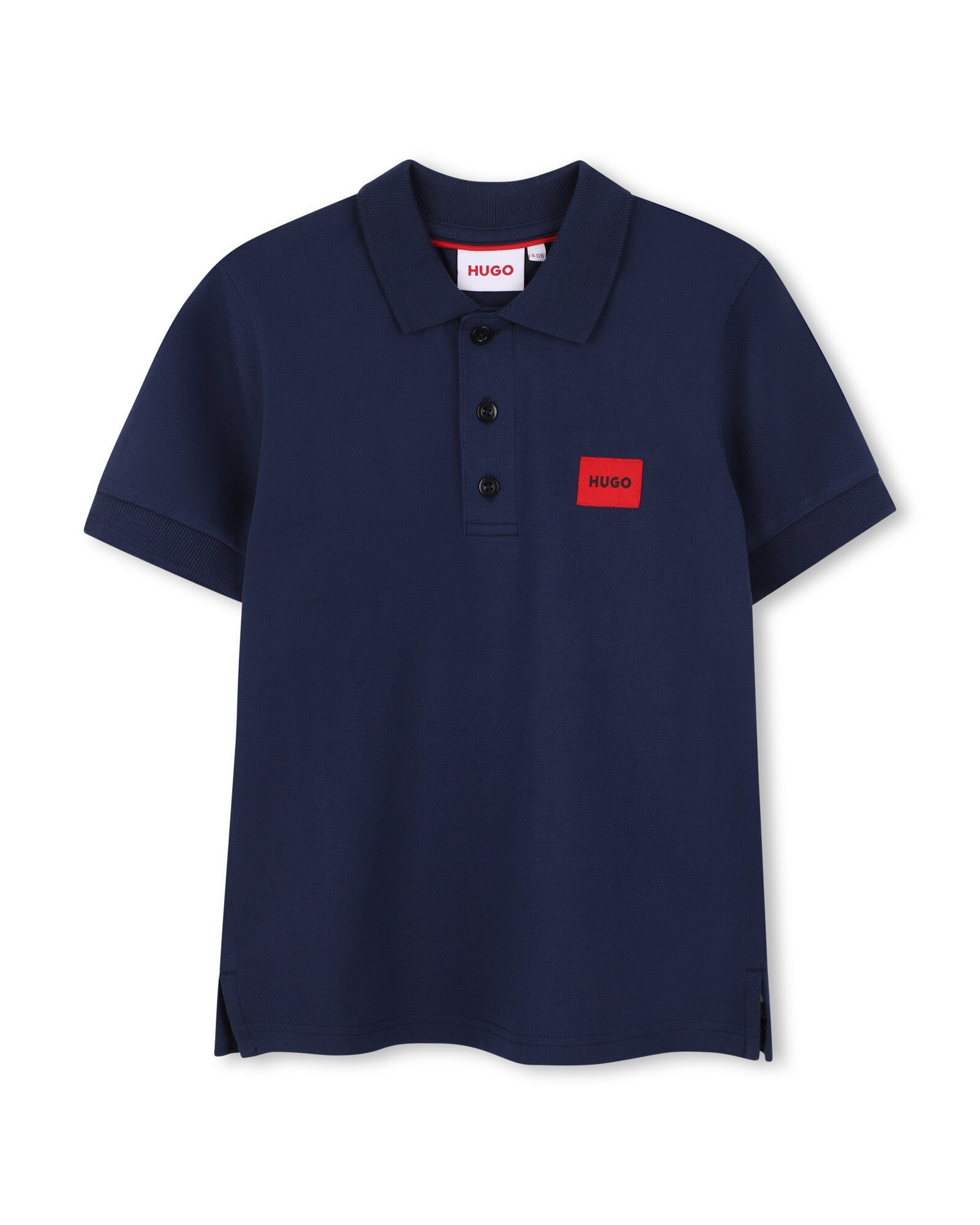 Imagen 0 de Polo de niño de manga corta con estampado grande Azul marino
