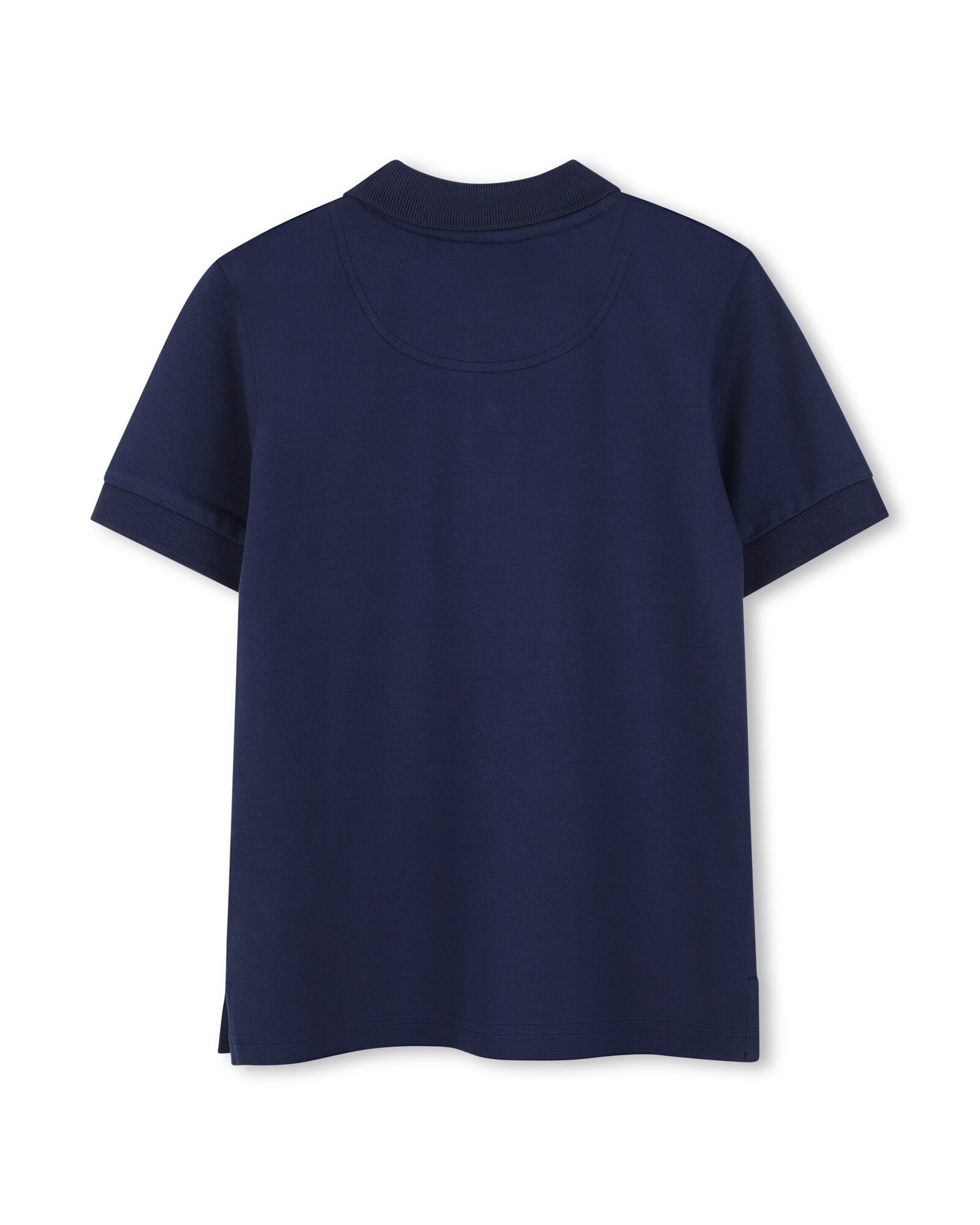Polo de niño de manga corta con estampado grande - Hugo - Azul marino Azul marino-3