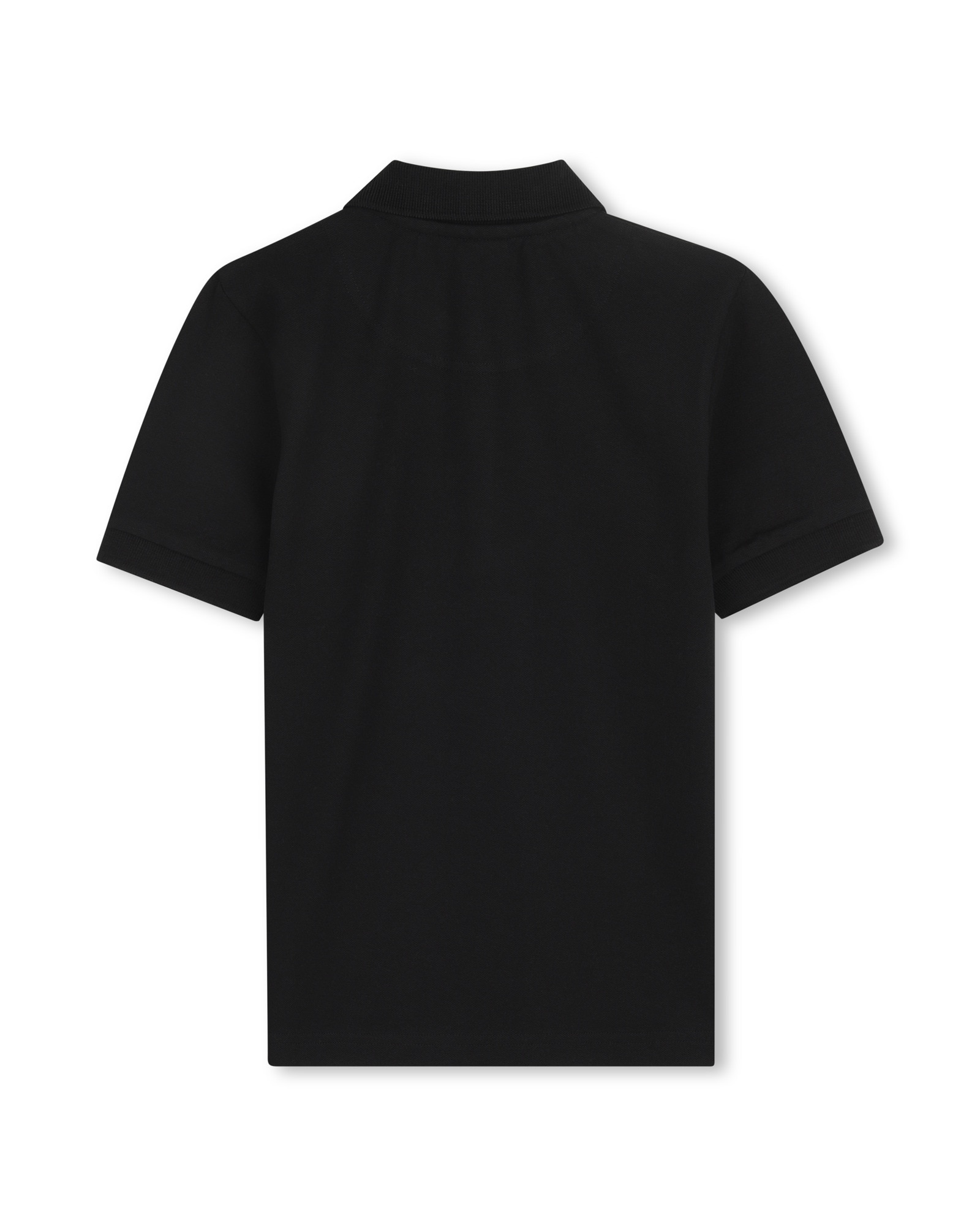 Polo de niño de manga corta con estampado grande - Hugo - Negro Negro-3
