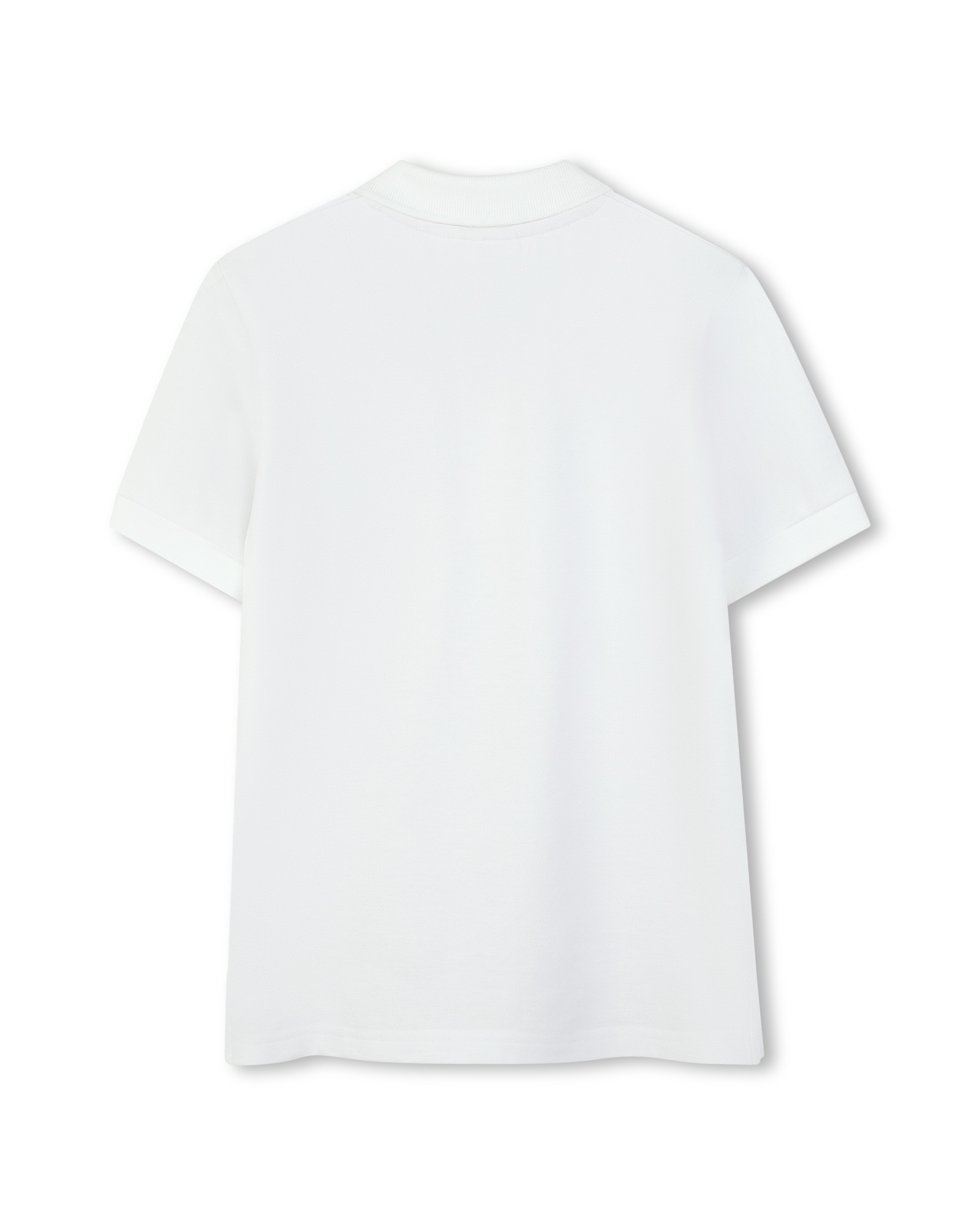 Polo de niño de manga corta con estampado grande - Hugo - Blanco Blanco-3