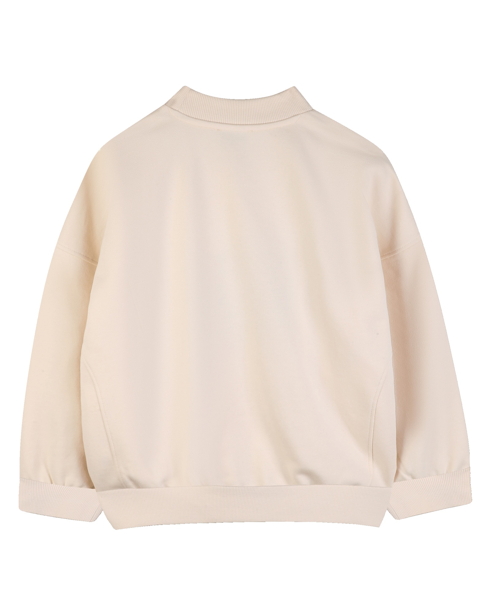 Sudadera sin capucha unisex de manga larga con animal print en algodón - Kenzo Kids - Natural Natural-3