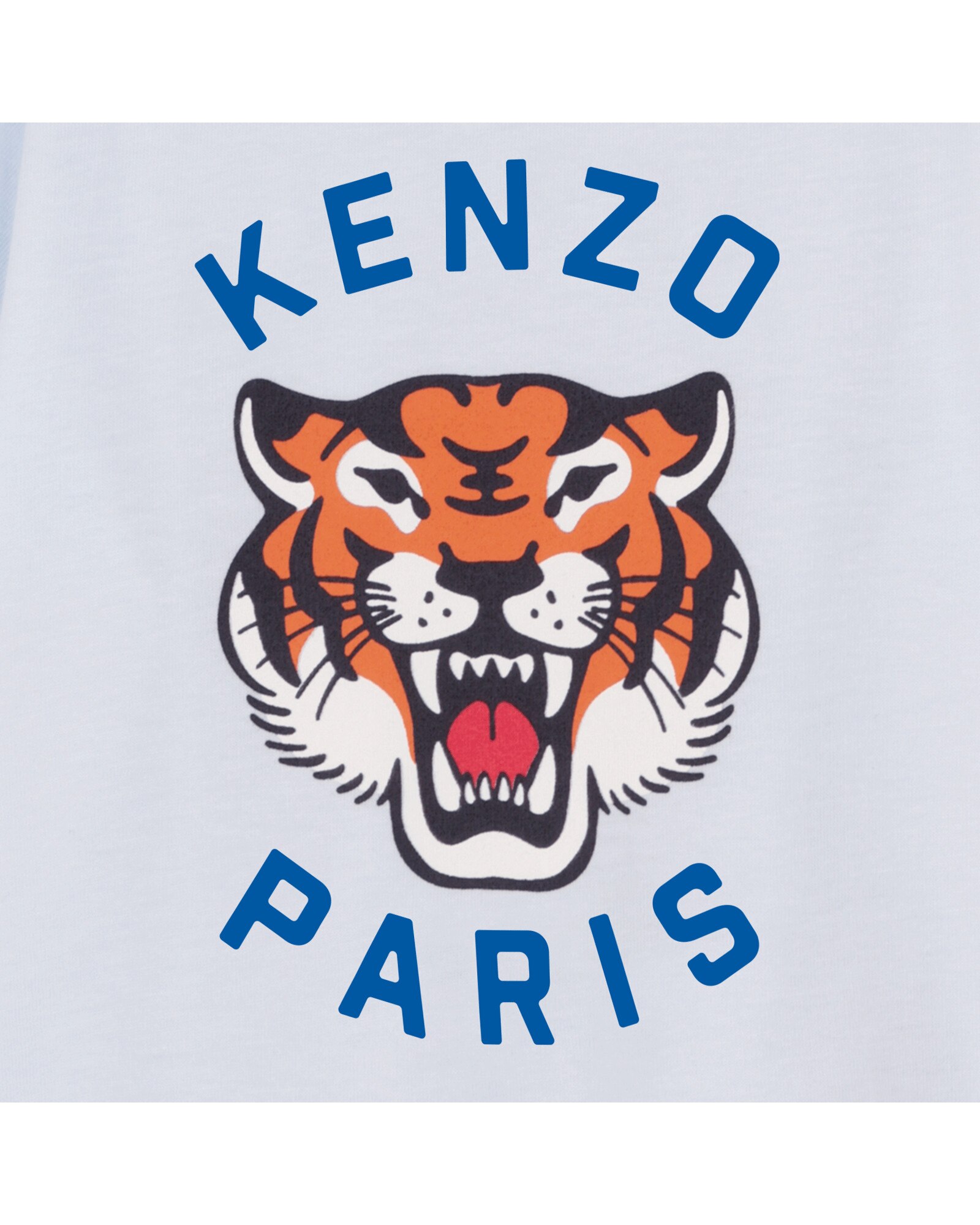 Camiseta de bebé de algodón con estampado animal - Kenzo Kids - Natural Natural-2