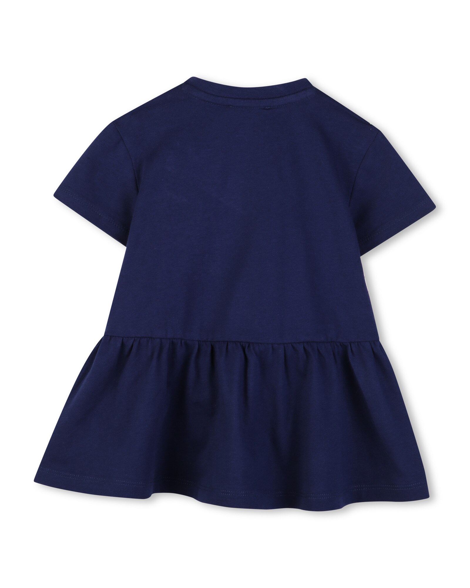 Vestido de bebé de algodón con estampado animal - Kenzo Kids - Azul Azul-3