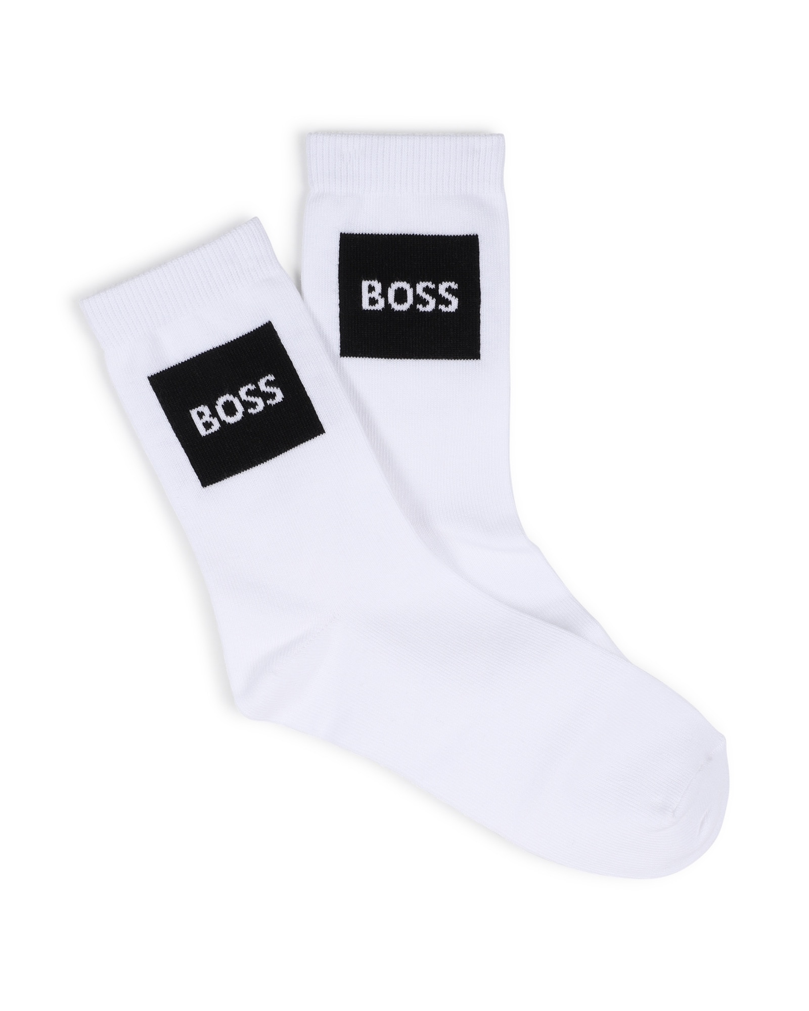 Calcetines de bebé niño con estampado grande - BOSS Kidswear - Blanco Blanco-2